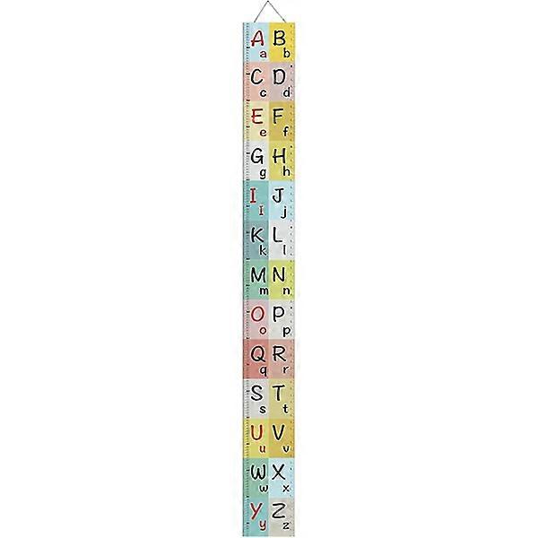 Measuring Tape for Kids Wall Child Height Measurement Hanging Height Chart with Cute Pattern Decorative Children Height Ruler Growth Height Chart I