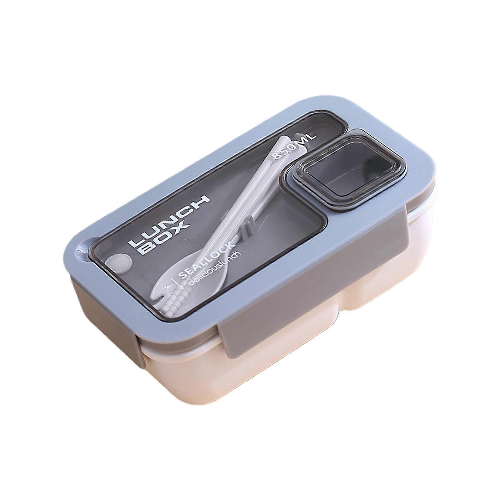 Portable Meal Preps Set Comprising 3 Leak Proof Container and Thermal Insulation Bag Suitable for Students Professionals  White