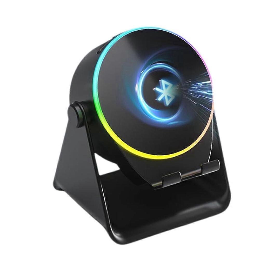 Wireless Induction Speaker,Cell Phone Stand with Bluetooth Speaker B