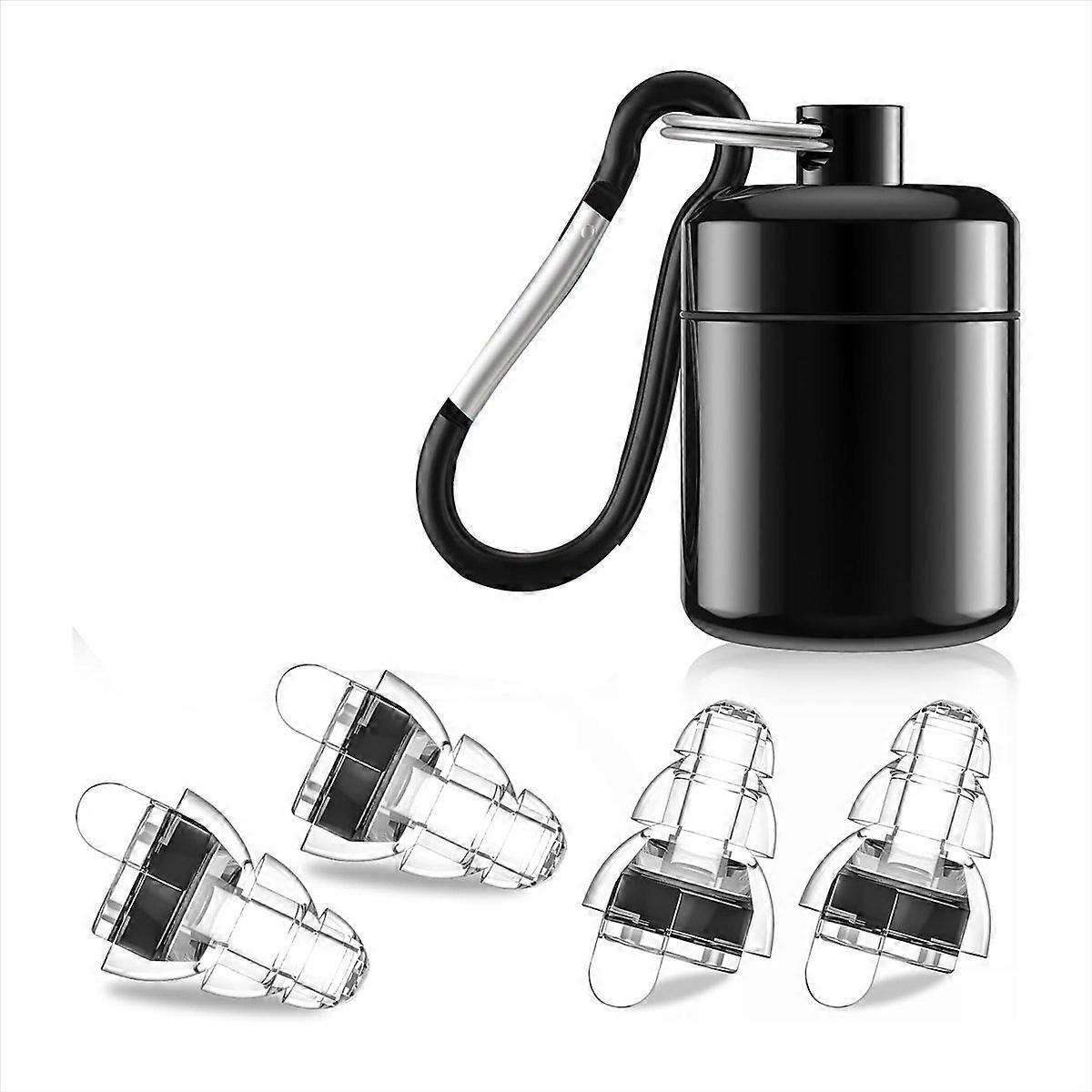 Høykvalitets konsertørepropper, gjenbrukbare støydempende ørepropper