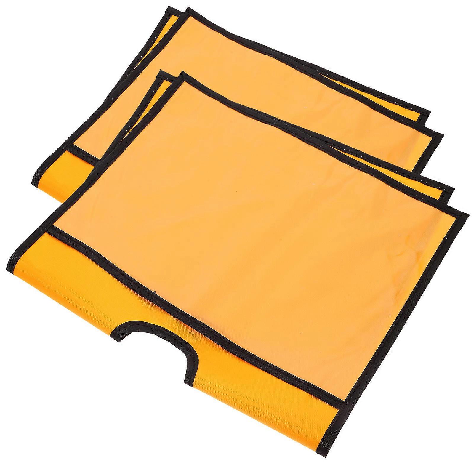 Message Cone Sleeve Safety Training Cone Shape Simple Design 57.00X33.00X1.00CM 2Pcs