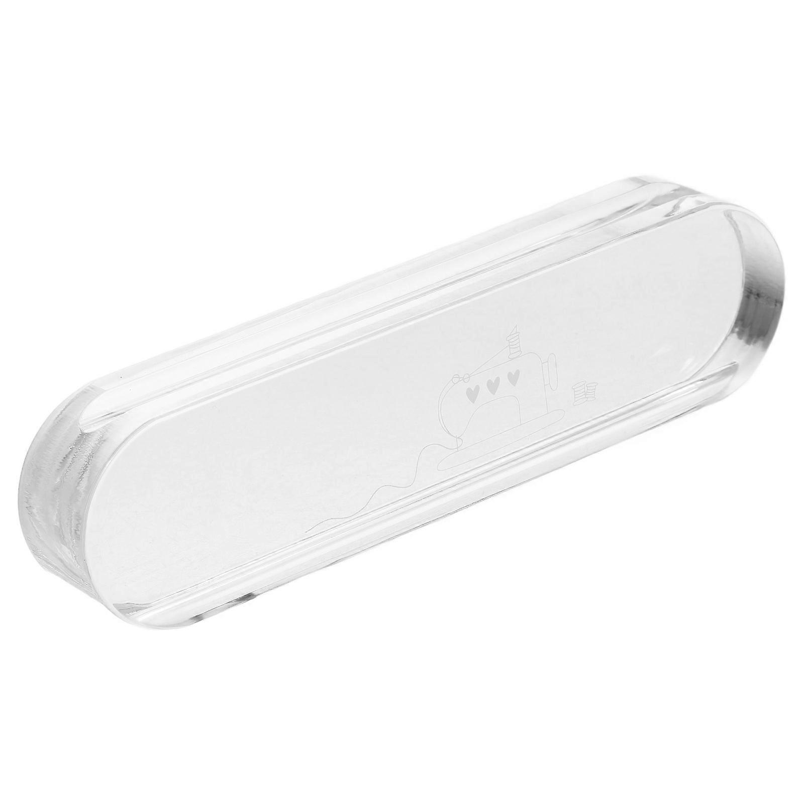 Clear Acrylic Tailors Clapper for Sewing Pressing Tool Transparent