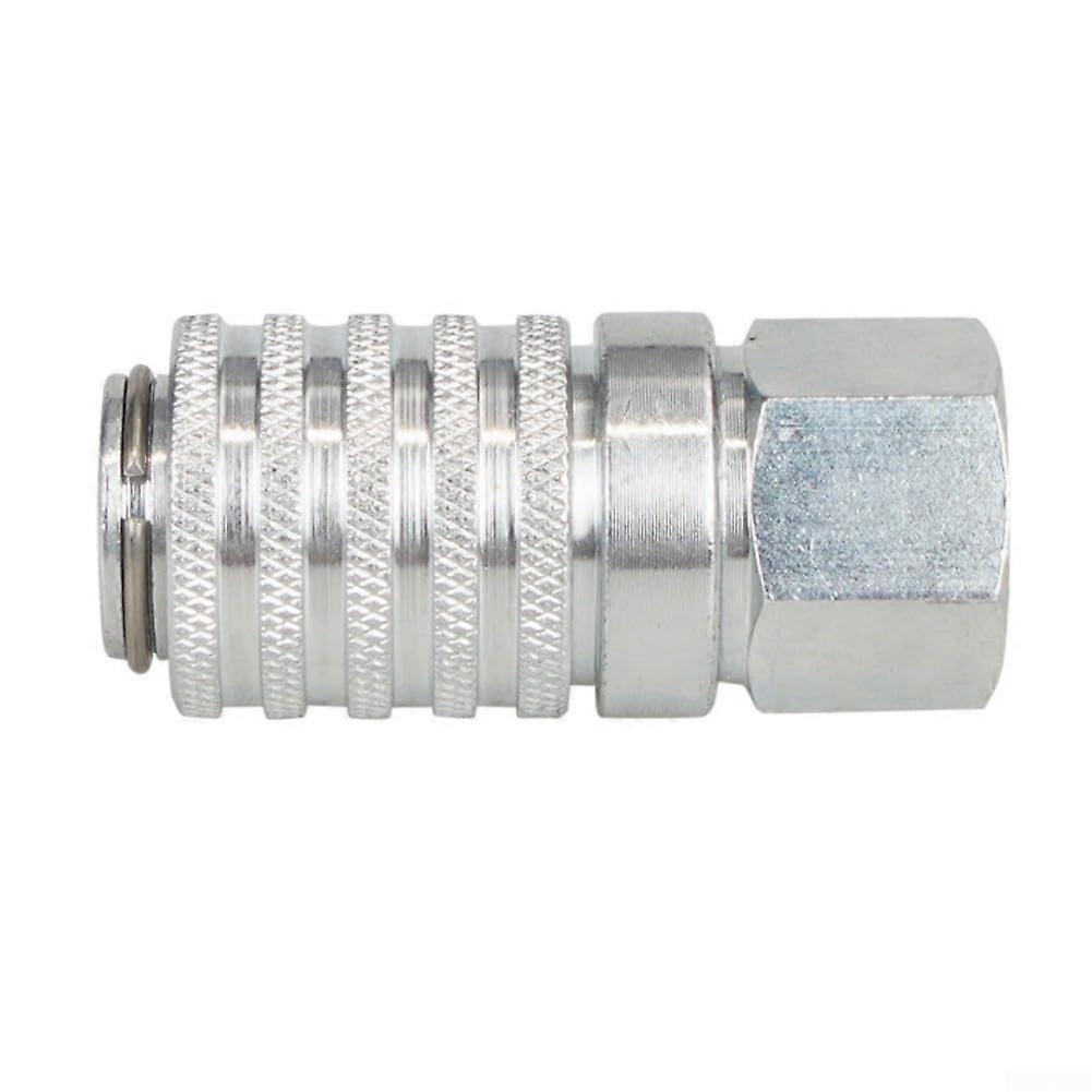Aluminum Hydraulic Quick Coupler 1/8 Body Size with 1/418 NPTF Thread PD242 Series Replacement