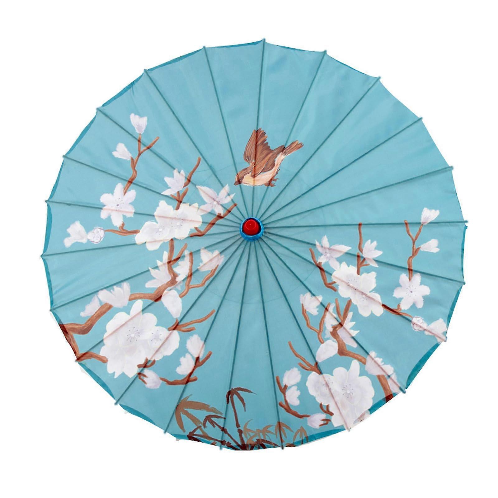 Chinese Silk Umbrella with Solid Bamboo Frame for Weddings, Performances and Cultural Festivals Ref: 3515