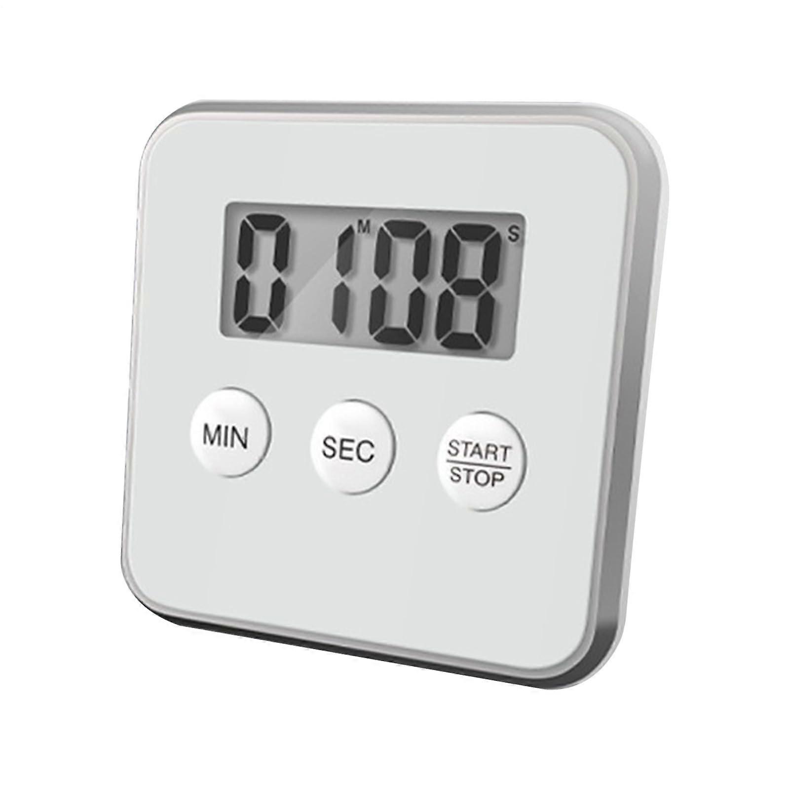 Digital Kitchen Timer Magnetic Countdown with Large LCD Display Loud Alarm for Cooking and Workouts