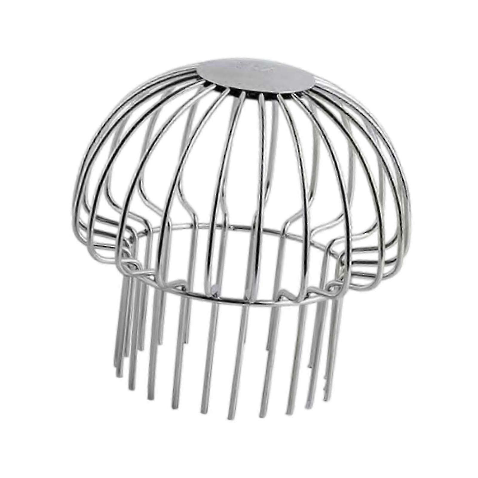 Gutter Downsport Guard Rustproof Downspout Guard Leaf Filter Gutter Strainer for 40mm to 50mm 25-26