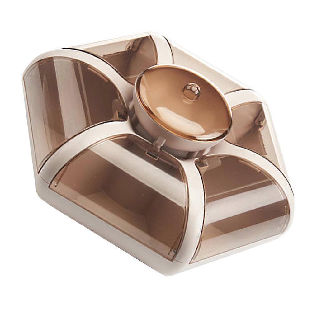 Dry Fruit Plate Snack Compartment Box for Household Use