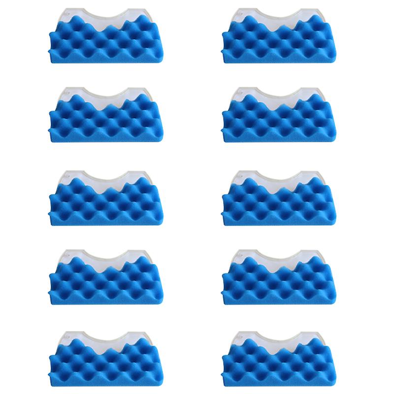 10Set Blue Sponge Filter White Cotton Liver Filter for DJ97-01040C Series Vacuum Cleaner Parts