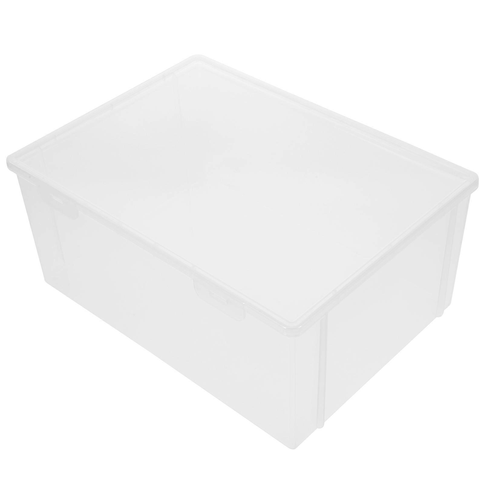 Shoe Organization Plastic Box Dustproof Clear Sneaker Container Home Storage 1Pack