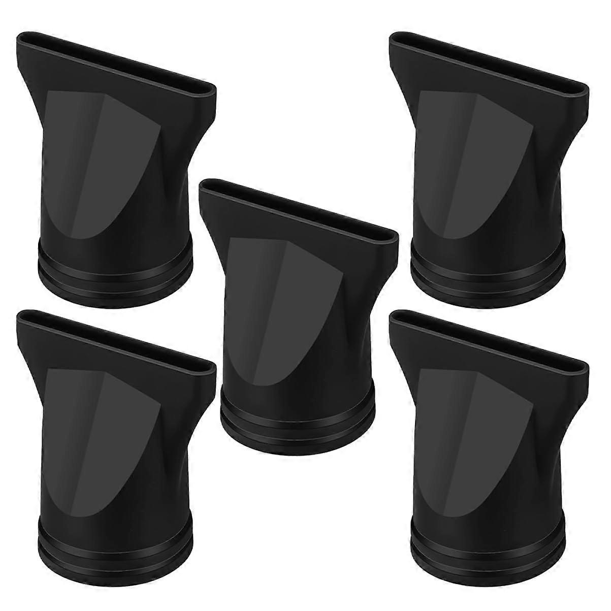 5pcs Hair Dryer Nozzle and Diffuser Set, Heat Resistant Precision Airflow Styling Tool