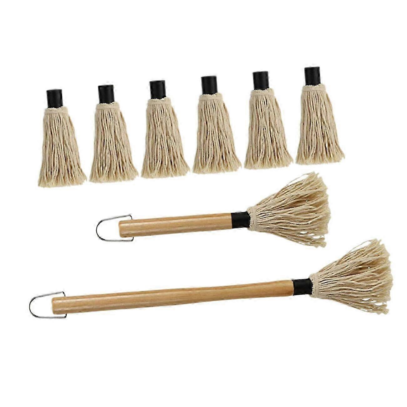 2026 8 Pcs Basting Mops for Outdoor Grill Baking and