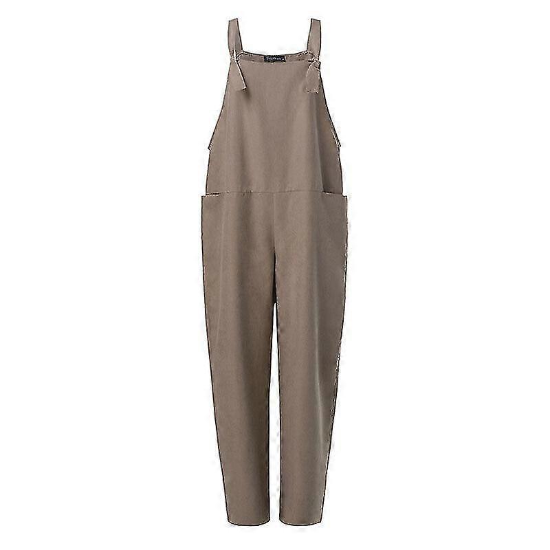 26-27 Women's Sleeveless Solid Jumpsuit