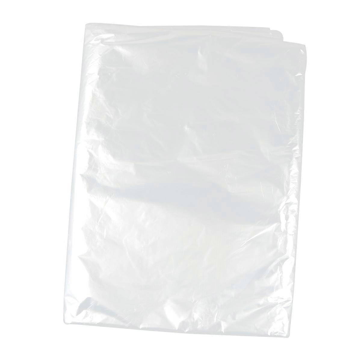 Hanging Clothes Bag Rectangular Waterproof Home Storage 60x90cm Transparent 10Set