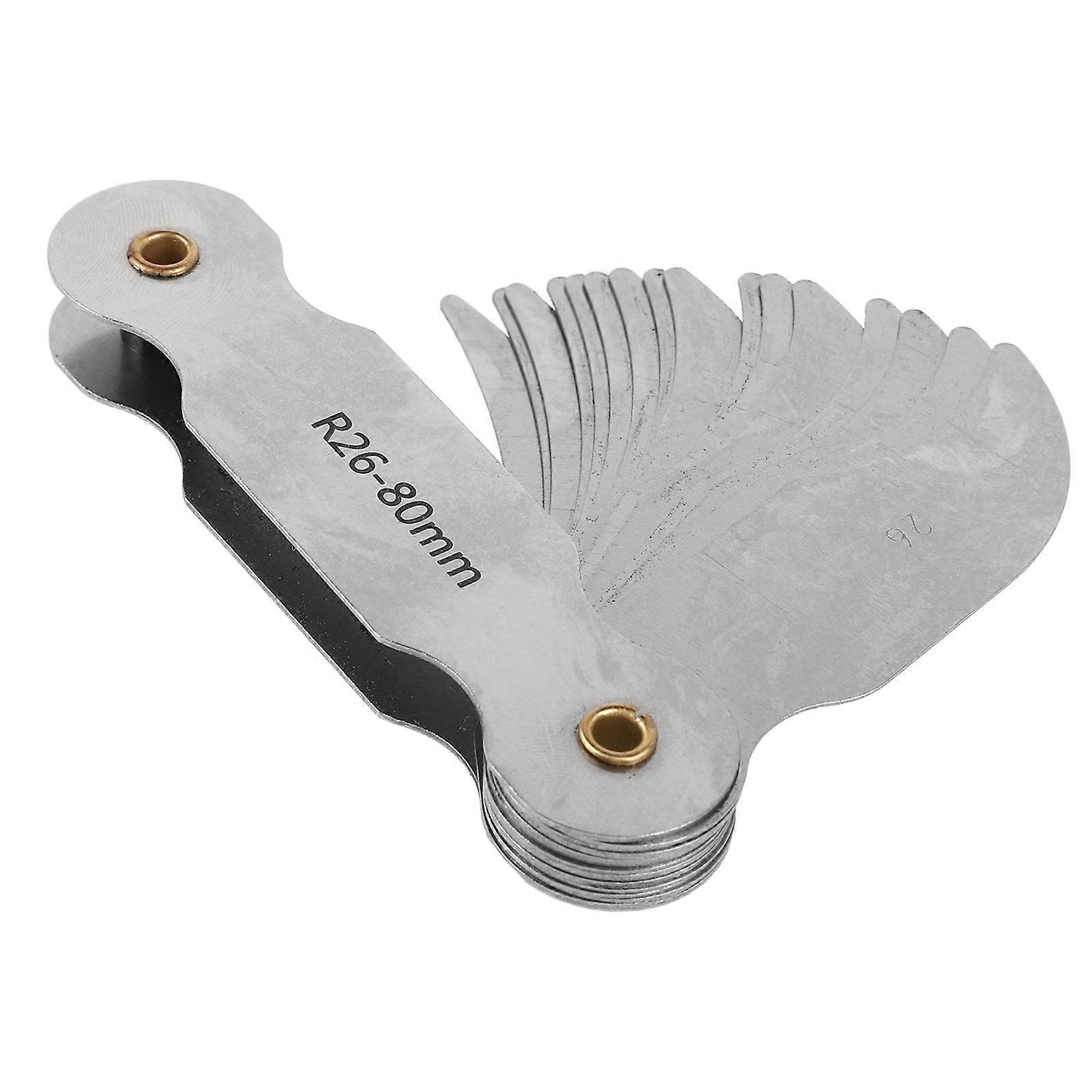 Radius Meter Radius Gauge Replacement Portable Concave Convex Measuring Tool