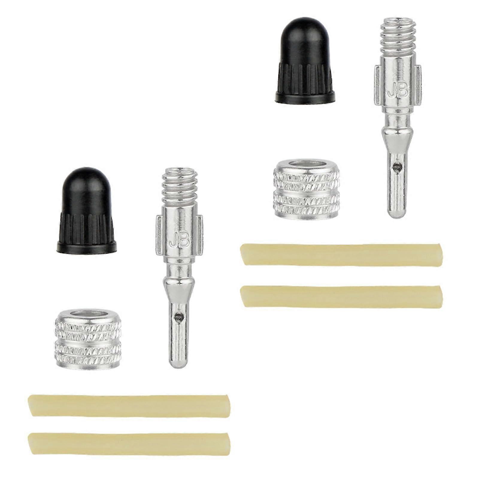 Universal Bike Valve Adapter Set with MultiValve Compatibility and Durable RustProof Build