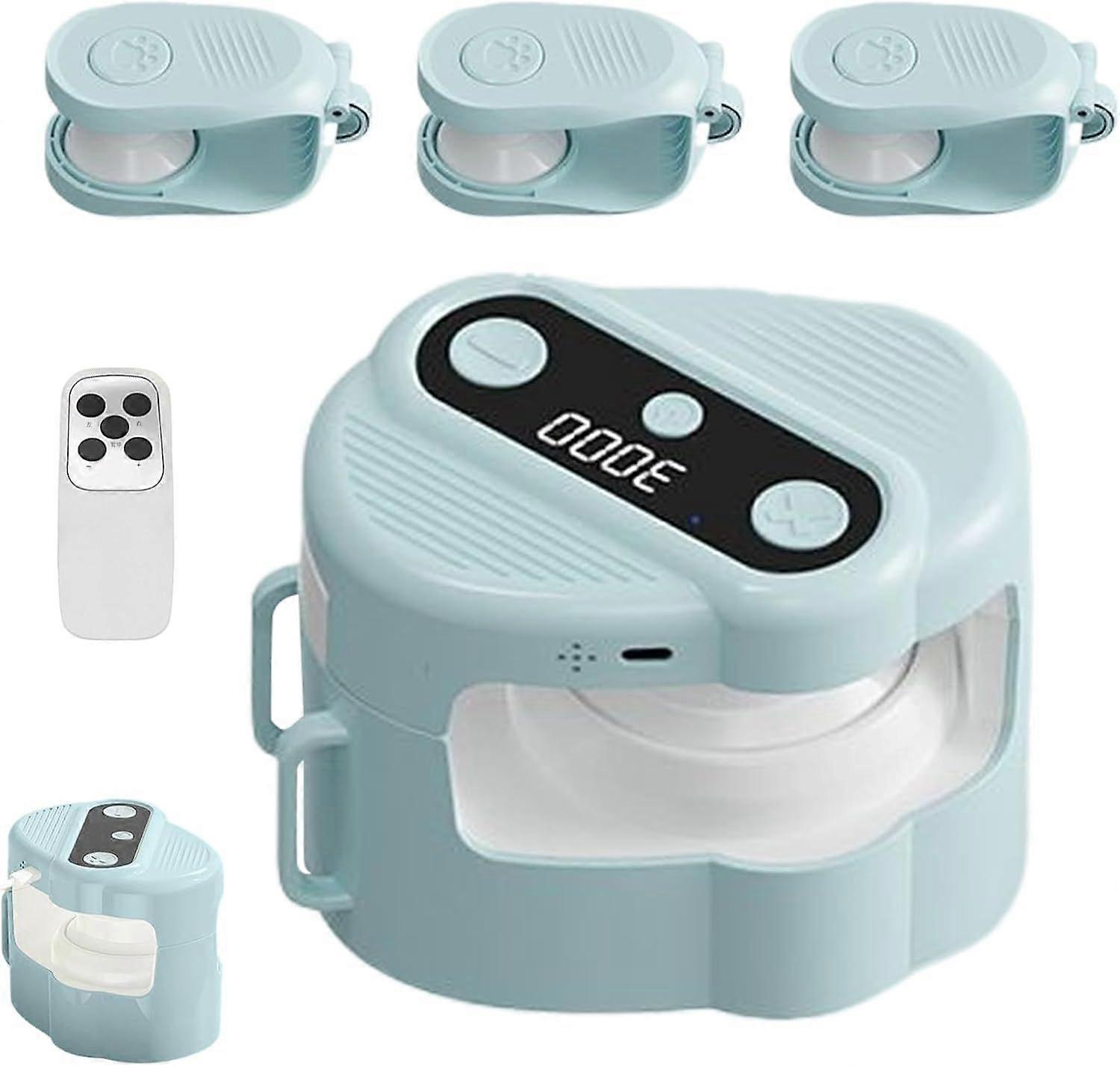 Automatic Interactive Cat Toy Set  Remote Control Treadmill with LED Lights & Feather Attachments, Adjustable Speed for Indoor Cats