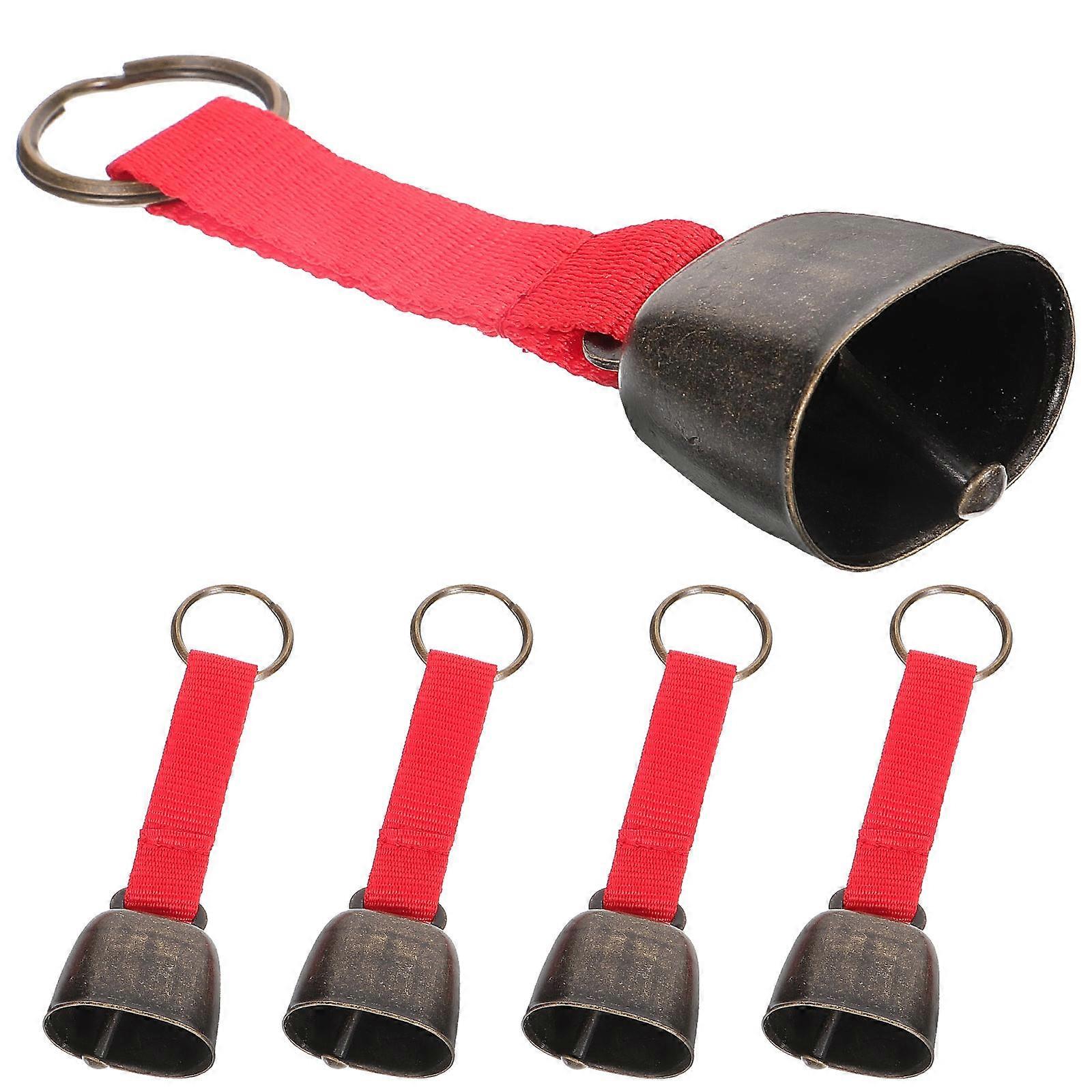 Bell Outdoor Warning Bell for Hiking Camping 5Pcs