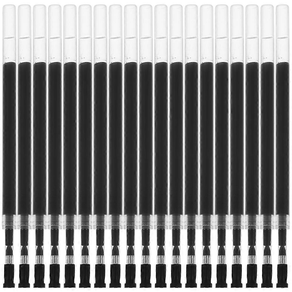 Smooth Writing Pen Refills for Office Use 40Pcs Black Press Type Refills