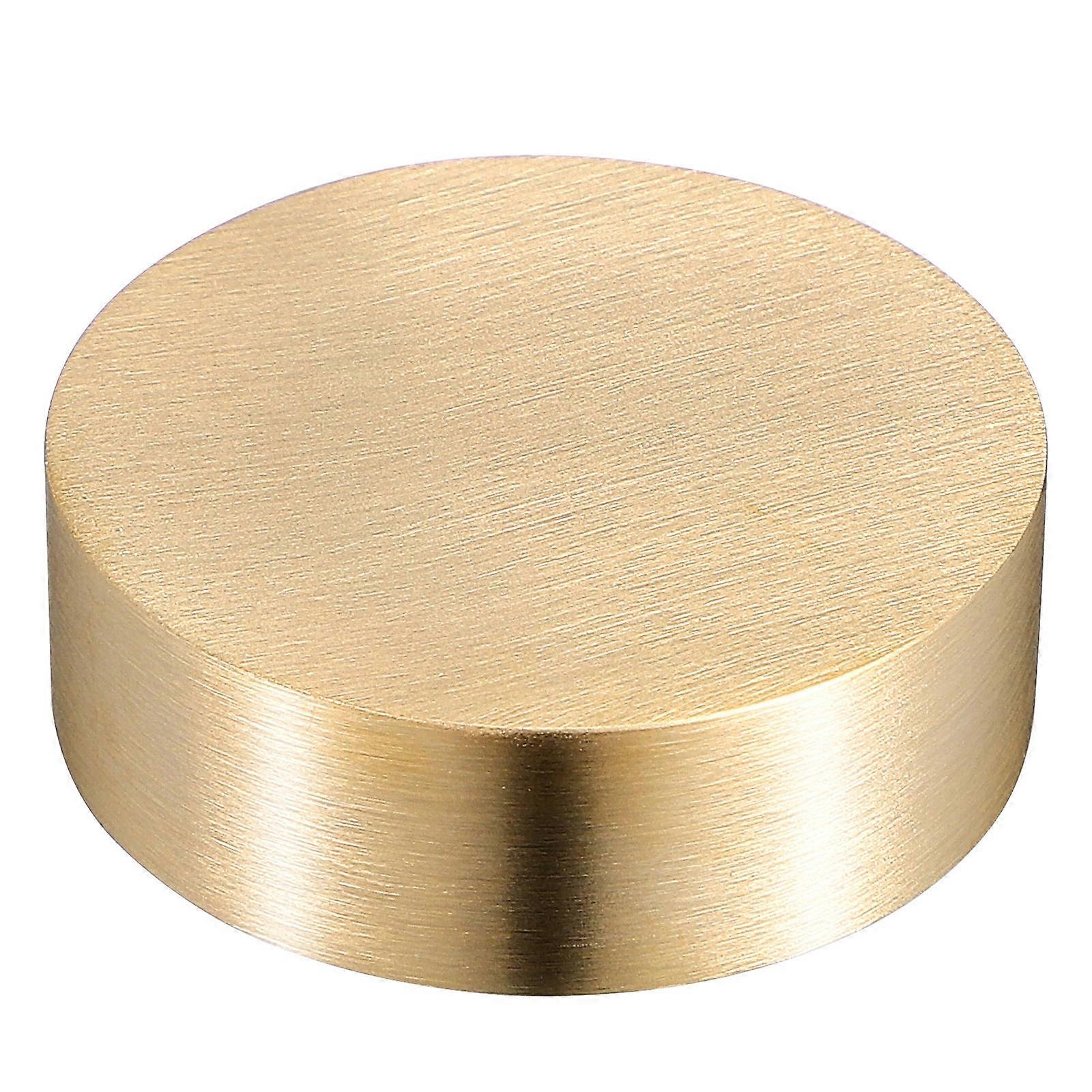 Vintage Brass Paperweight Desktop Decor Simple Design For Event Use 1Pcs