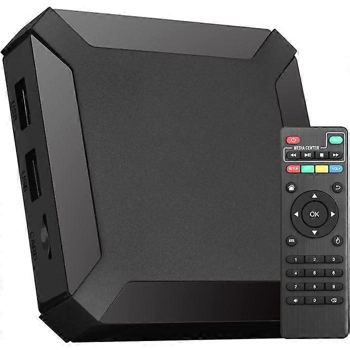 Smart TV Box Android 10 UHD 4K Wifi Micro SD Card Remote Control