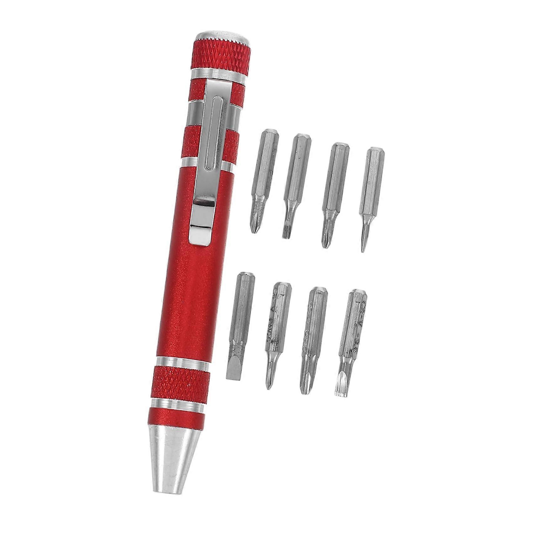 Precision Screwdriver Set with Versatile Bits for Eyeglasses Laptop and Electronics Durable Aluminum