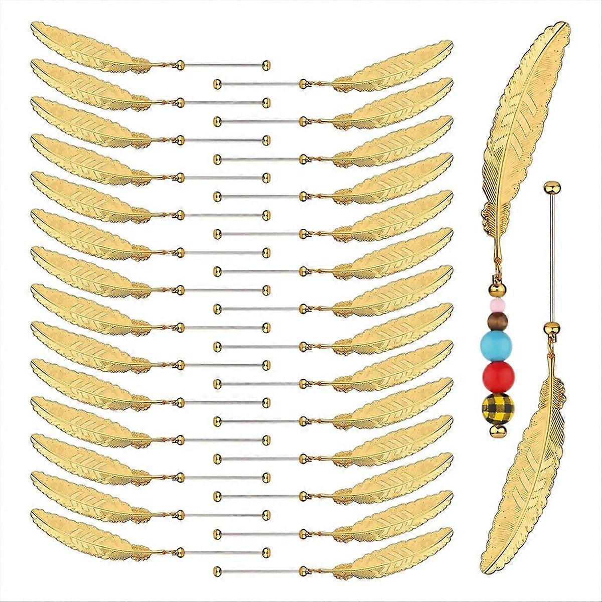 30pc DIY Beadable Bookmarks,B