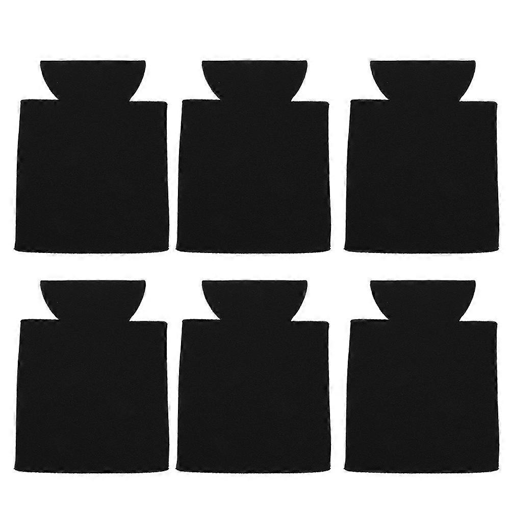 Insulated Cup Sleeves Ring-Pull Can Sleeves Home Use Temperature Control 6Pcs