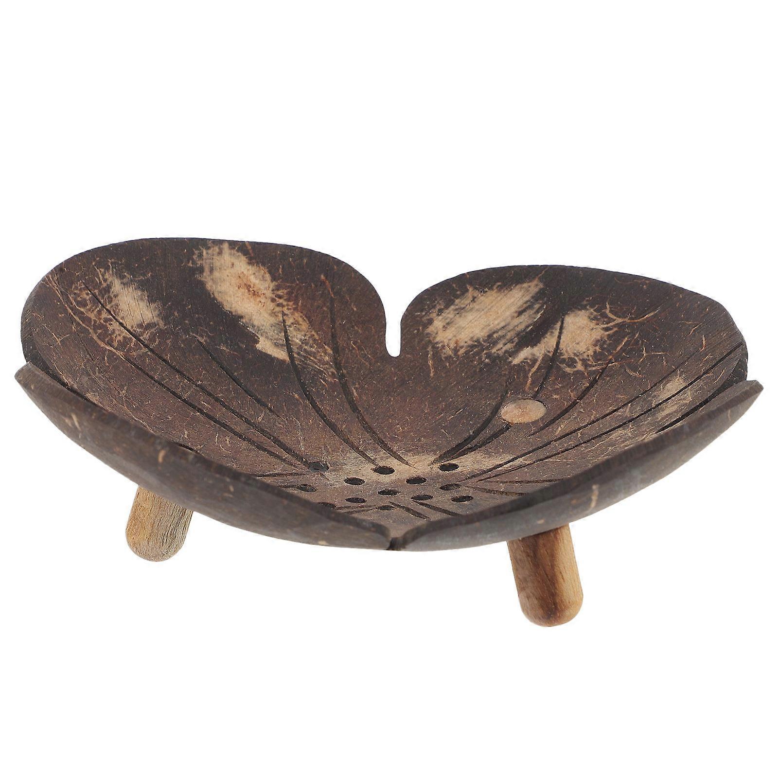 Soap Container Coconut Shell Shower Soap Holder for Storage 5Pcs Set
