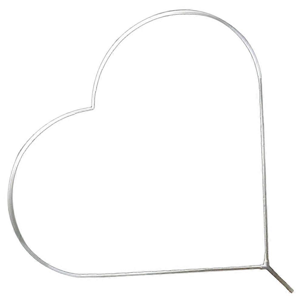 Heart Shape Balloon Arch Kit for 1Set White PVC Material
