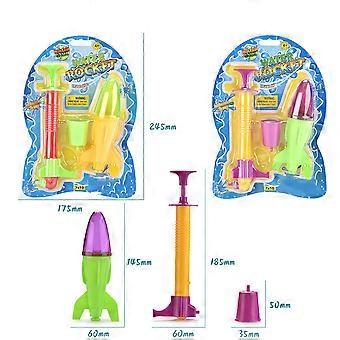 Spielzeug-Werfer mit Handpumpe für Kinder, geeignet für Outdoor-Aktivitäten und Geburtstagsfeiern, 1 Set
