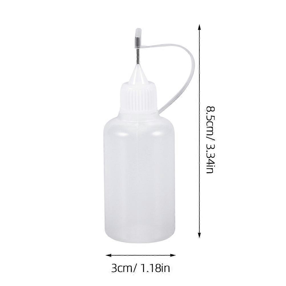 Needle Tip Bottle Glue Applicator Bottle for Precise Glue Application 1Set Set