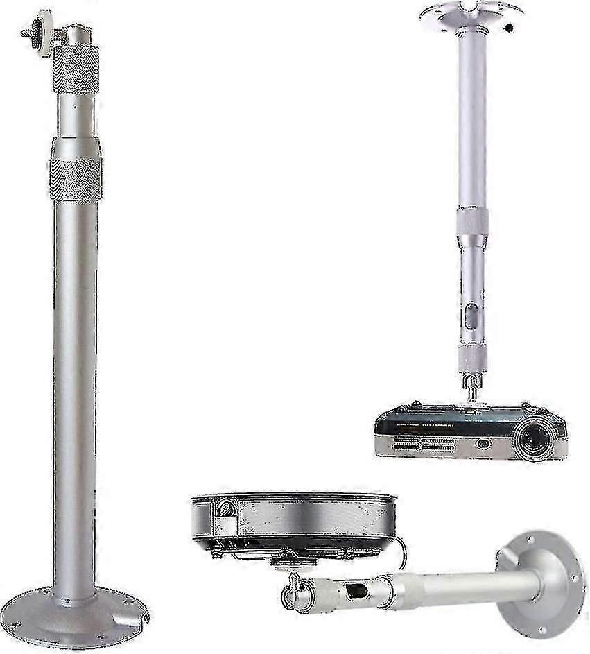 Projector Ceiling Wall Mount Bracket 20-40cm Projector Hanger Bracket Wall Bracket Rotatable Aluminum Alloy Ceiling Bracket