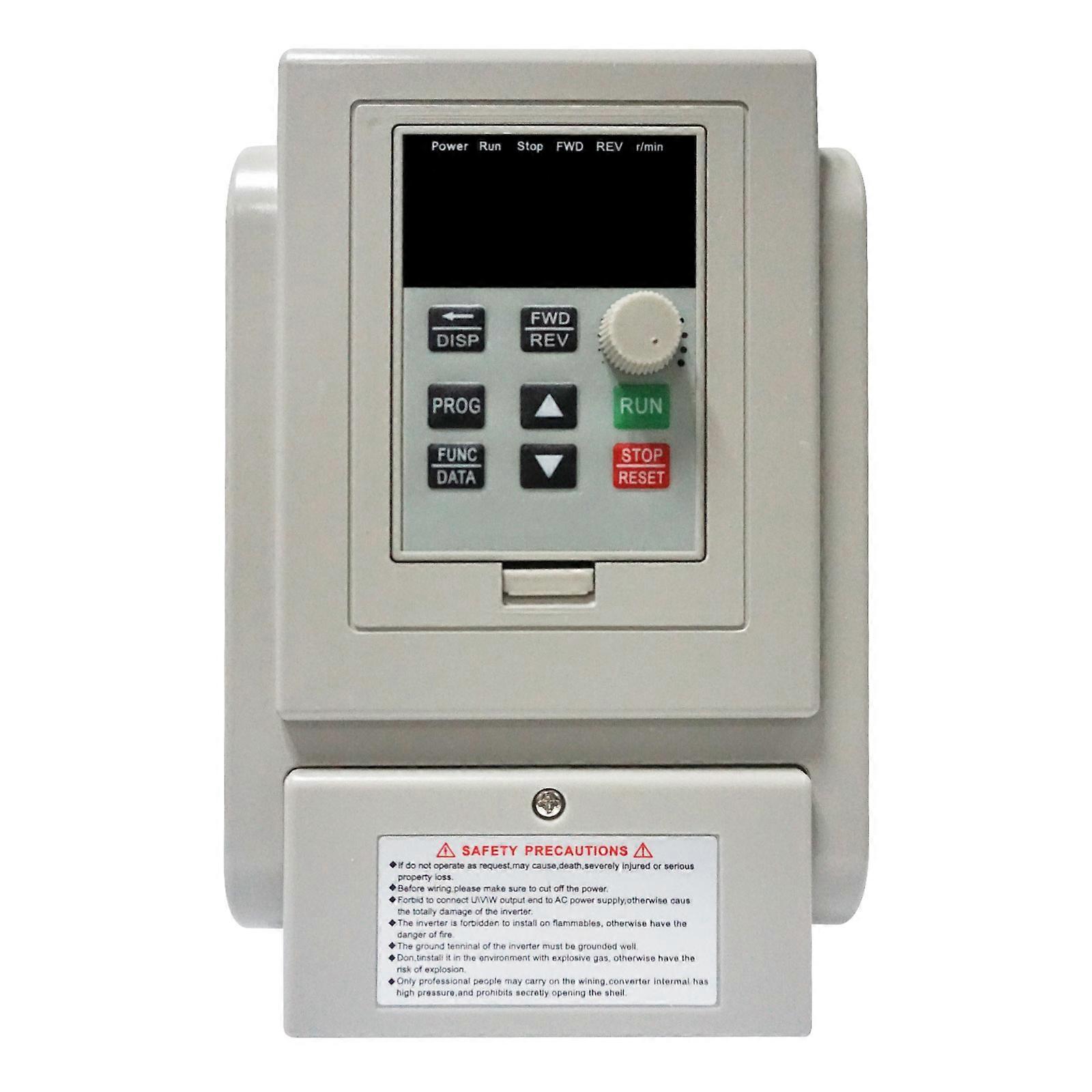 1.5KW Single Phase to Three Phase Variable Frequency Drive Converter with Multiple Protections for Machine Tool Multicolor