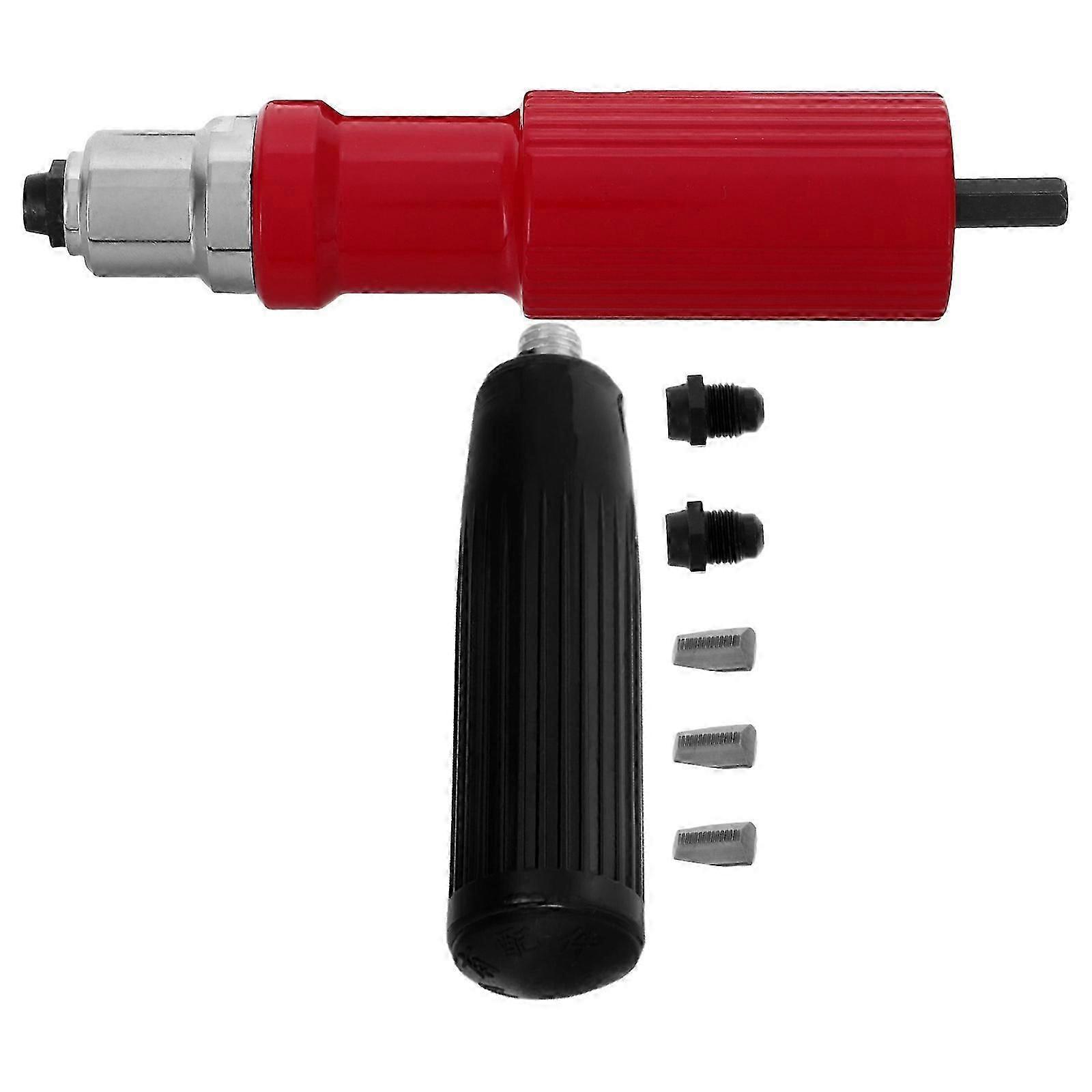 Drill Attachment Adapter for Riveting with 2Pcs Electric Rivet Nut
