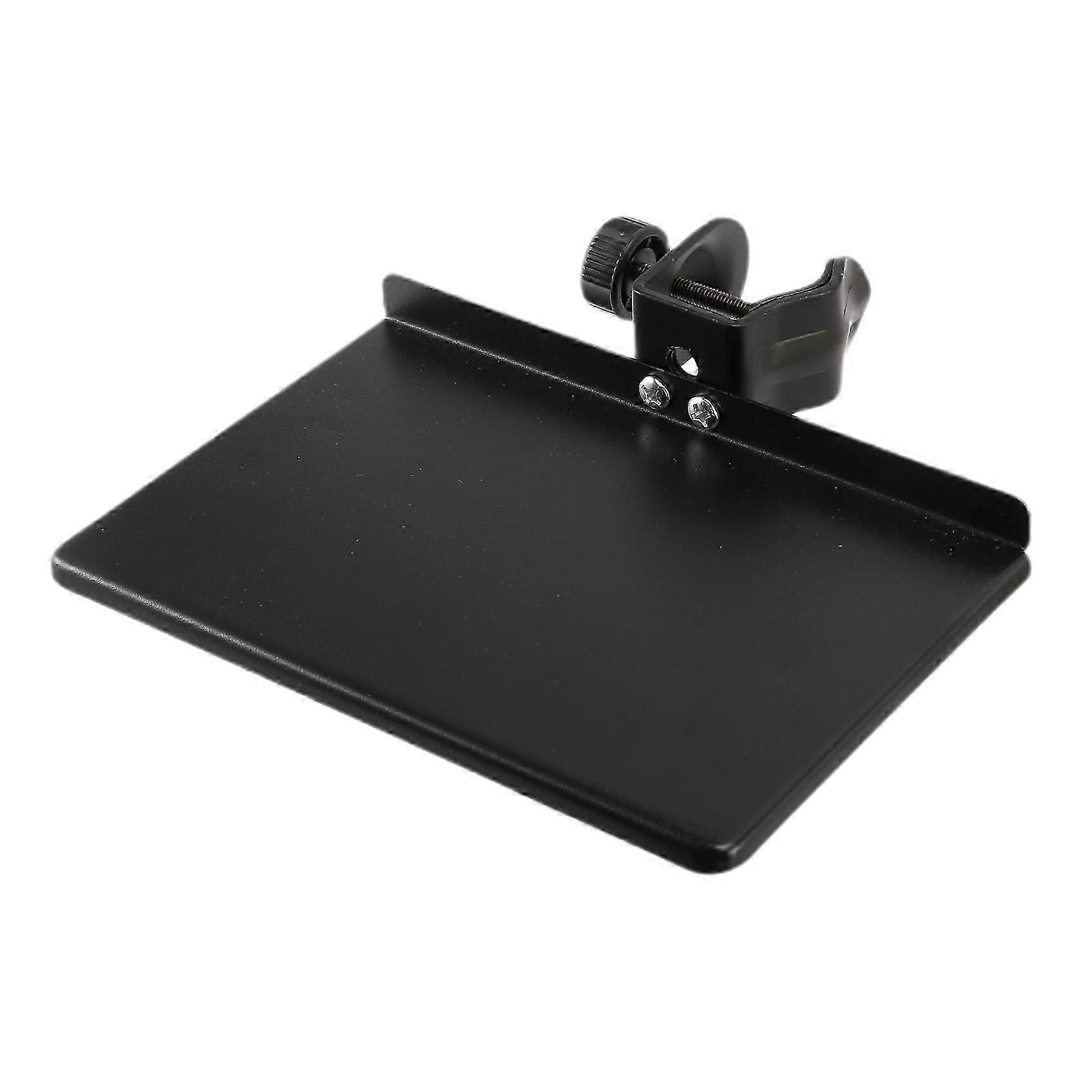 Universal microphone stand clamp shell, metal material with mounting clamp