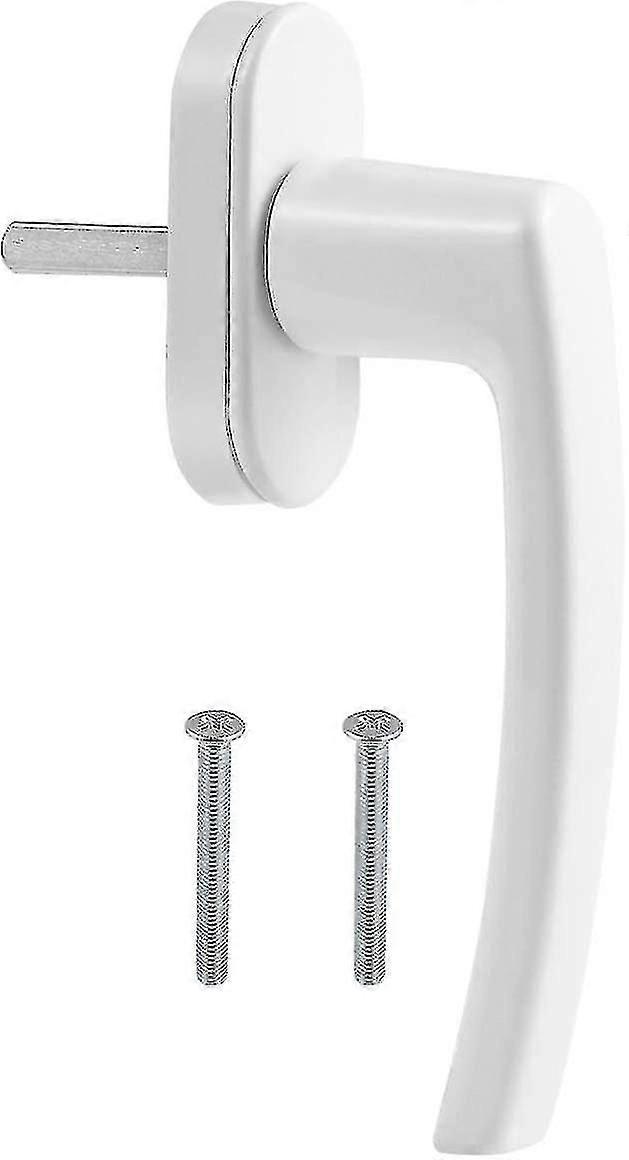 Pvc door and window handle, white ty [MI]