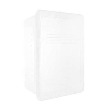 1pc Boîte de reptile transparent en plastique pour araignée scorpion serpent tortue gecko