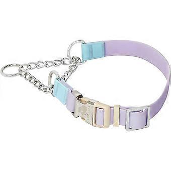 Martingale Dog Collar, Waterproof Collar for Dogs Training with Quick Release Buckle, Stainless Steel Chain, Dog Collar for Small Medium Large Dogs