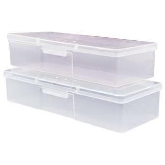 Manicure Tool Organizer for Storage Use with 4Pcs Nail Brush Storage Case