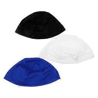 Black Windproof Sun Protection Liner Cap for Cycling Use 3Pcs