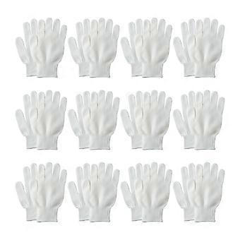 24pack Good Quality Presentation Gloves Spandex Gloves Breathable Cotton Glove for Delicate Accessory