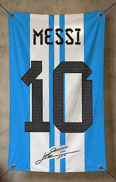 VM Messi-supportflagg CX2739