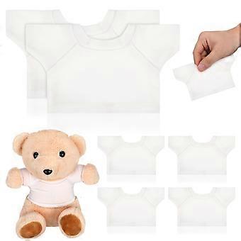 6 stks Beer Kleding T Shirt Doek Mooie Pop Kostuum Pop Doek Kleine Pop Aankleden Doek