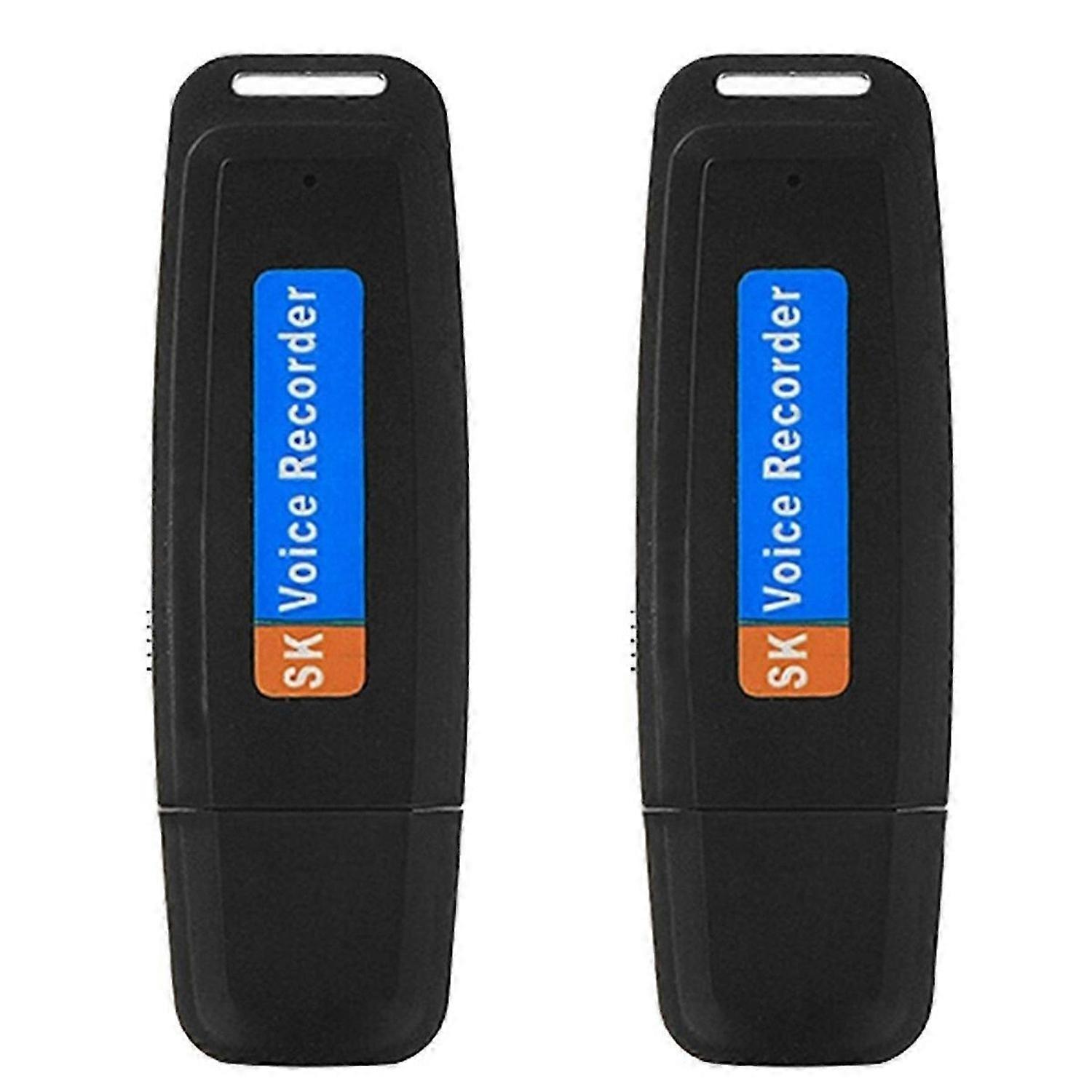 Portable Rechargeable U-Disk USB Digital Audio Voice Recorder