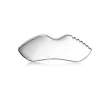 Stainless Steel Wing Shaped Gua Sha Facial Tool for Tightening and Lifting