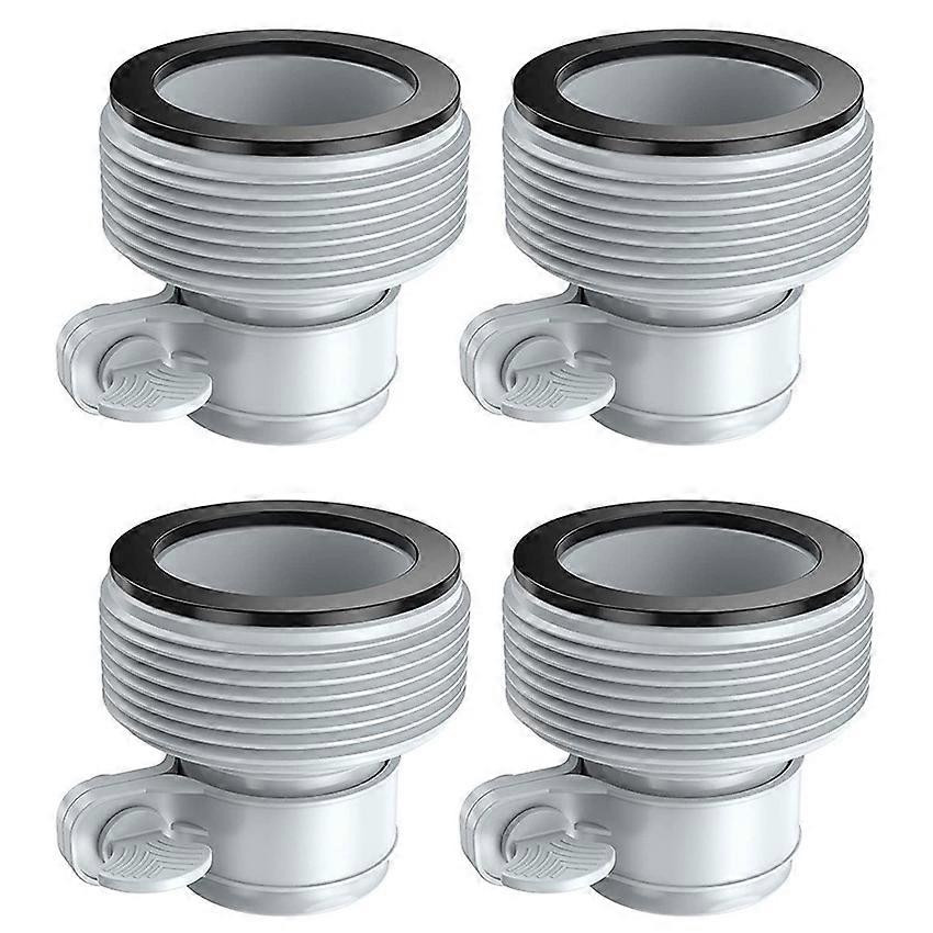 4-Pack Replacement Hose Adapter B for Intex Pool Systems