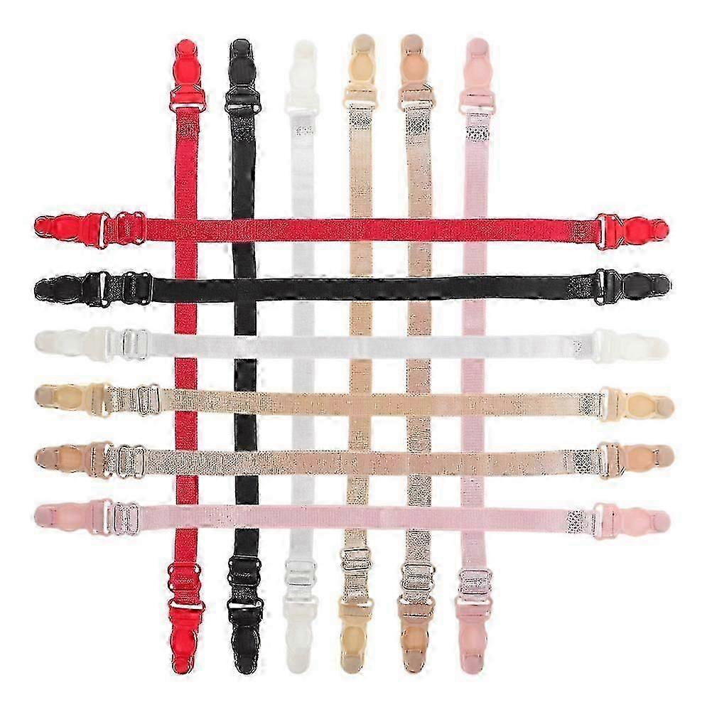 Bra Strap Replacement Adjustable Shoulder Straps for Women 12Pcs Set