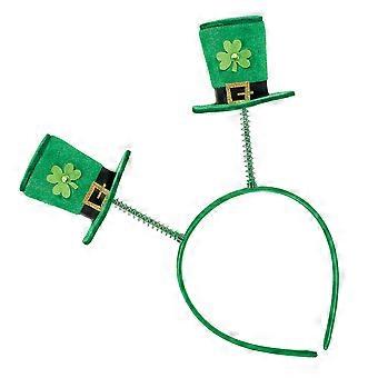 Kleeblatt-Haarreif, St. Patrick's Day Haarschmuck für Partydekoration, Grün