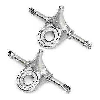 Roller Skate Replacement Plates 1 Pair Double Action Triangle Trucks