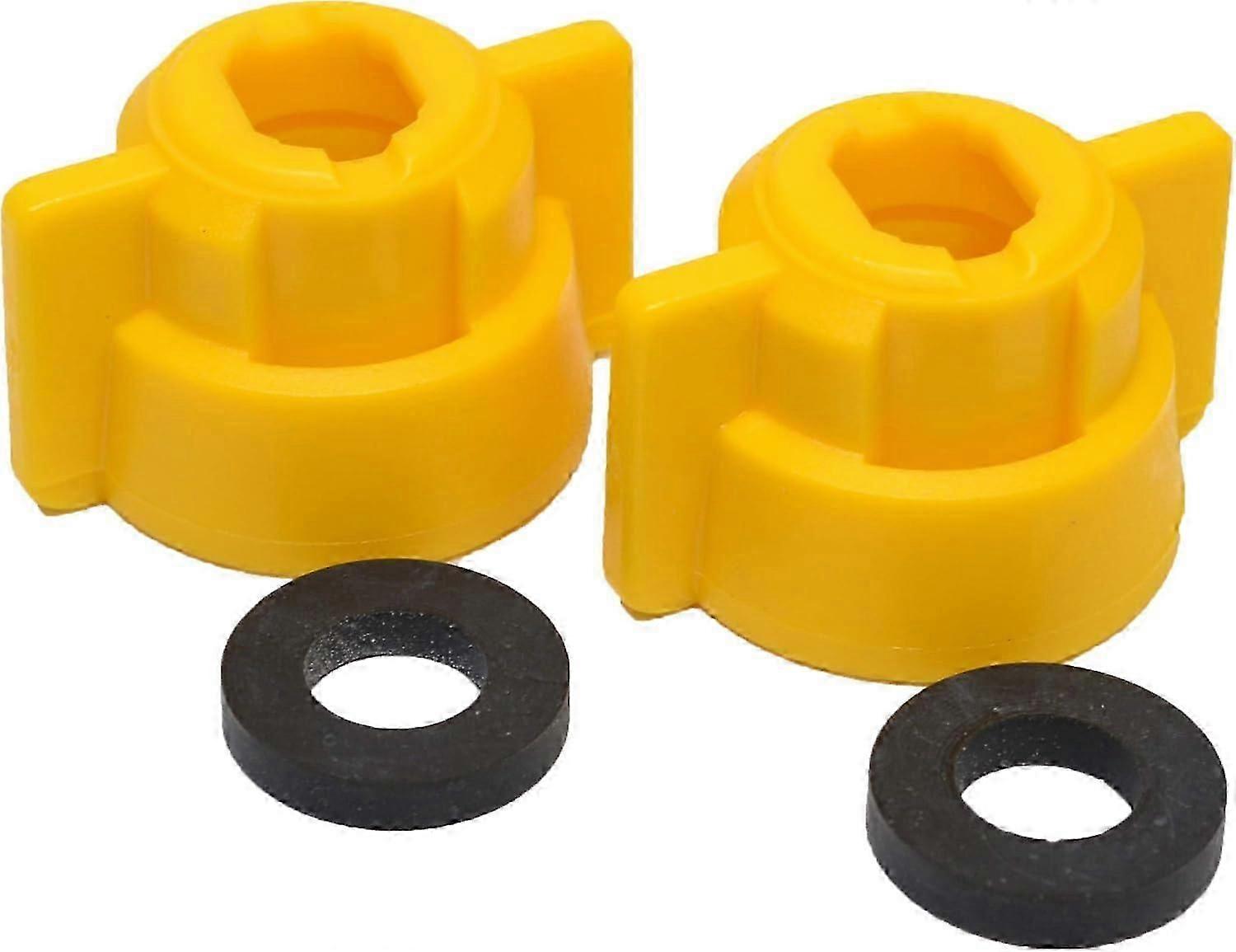 2 Pack Quick Detach Sprayer Nozzle Caps with Gaskets